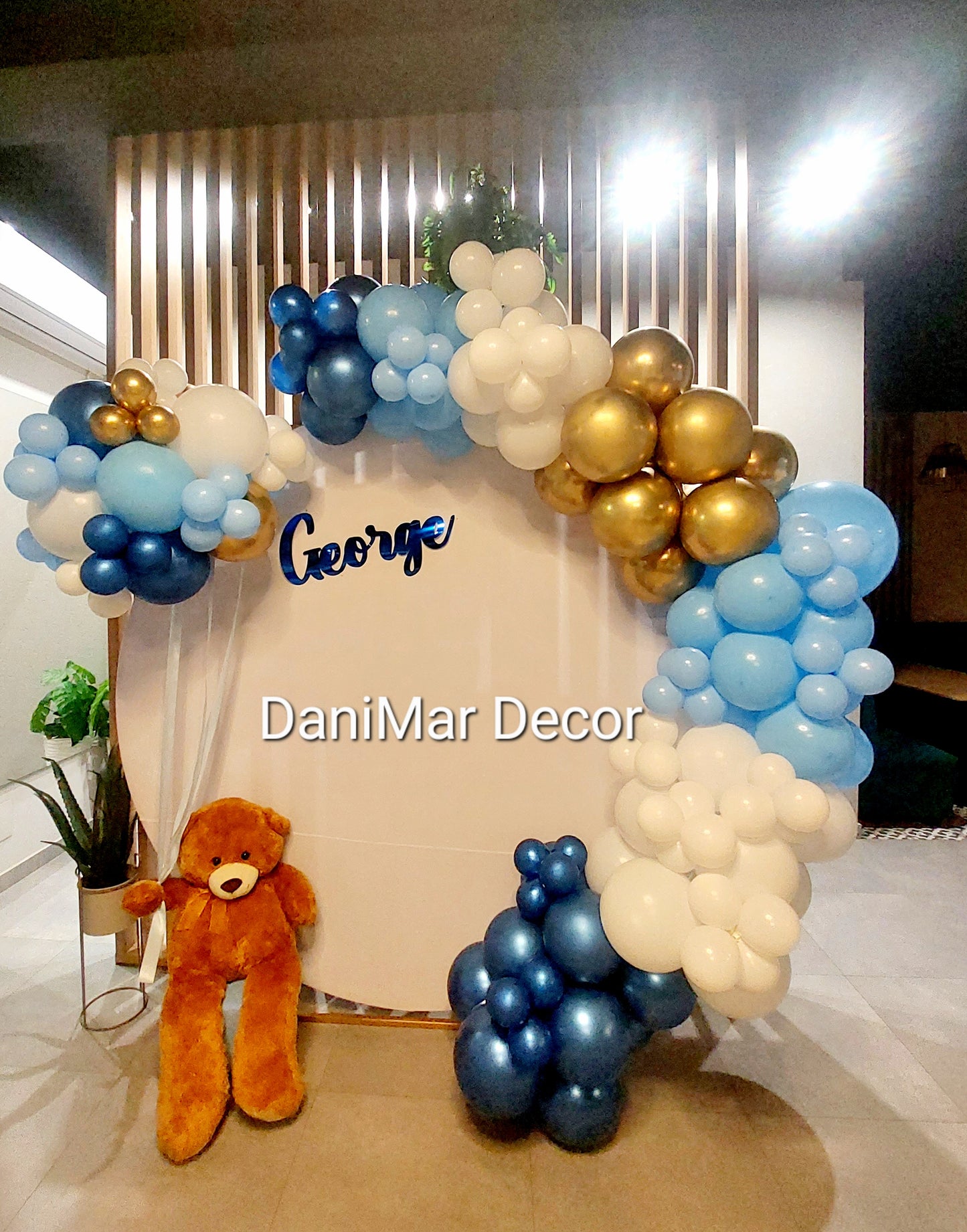 Decor Botez Baietei - tematica Ursulet