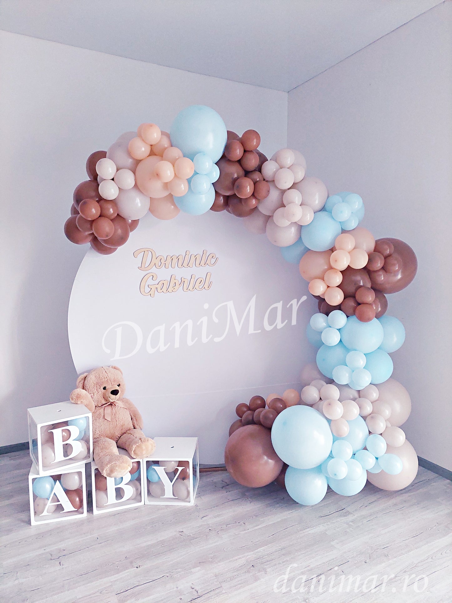 Decor botez baietel - ursuleti 02