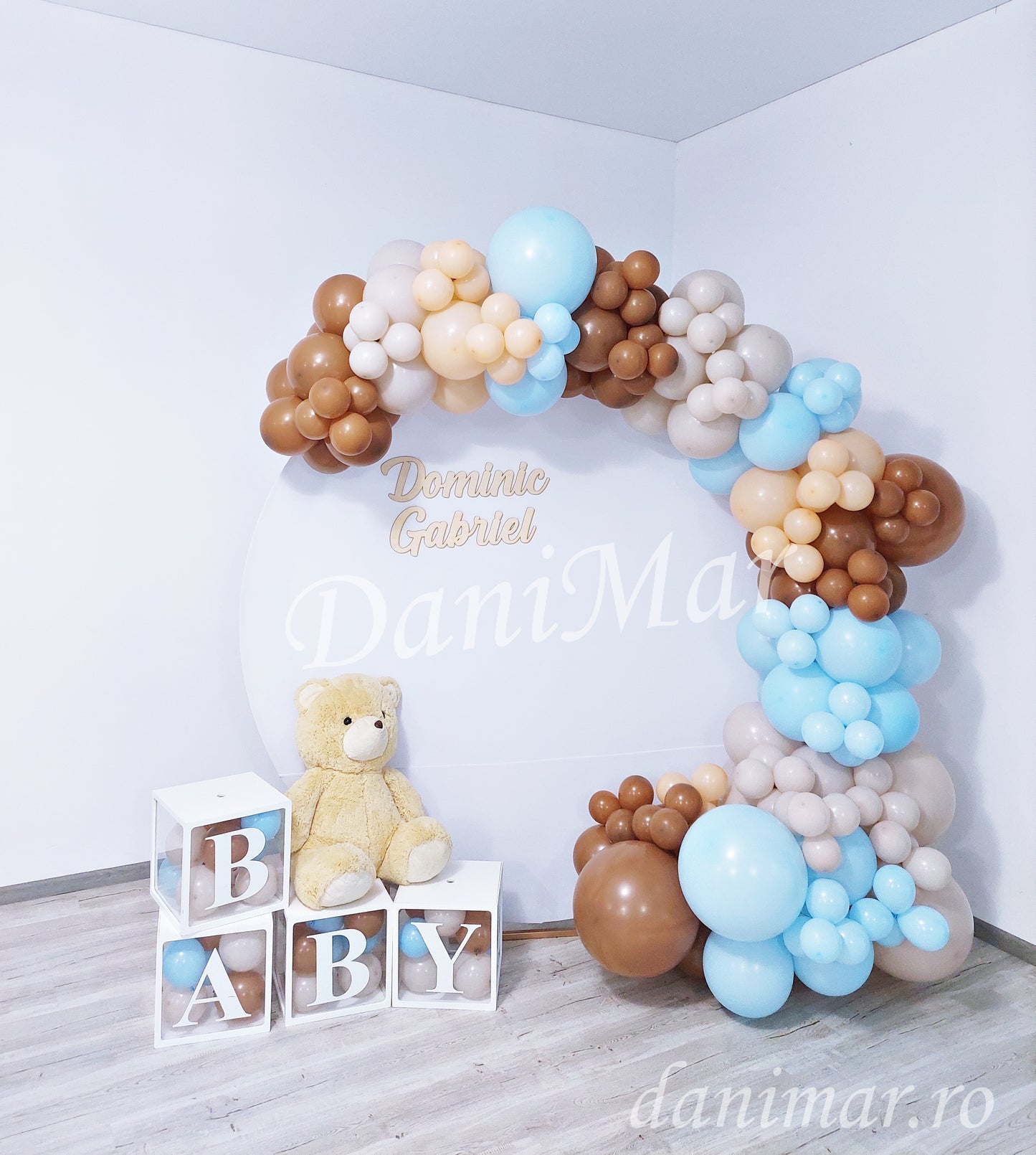 Decor botez baietel - ursuleti 02