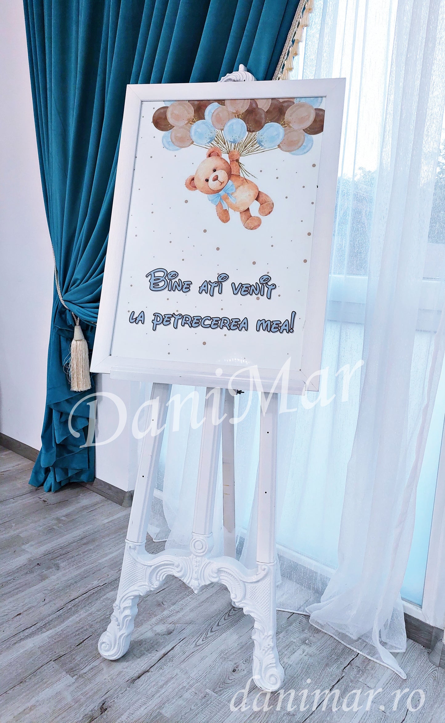 Decor botez baietel - ursuleti 02