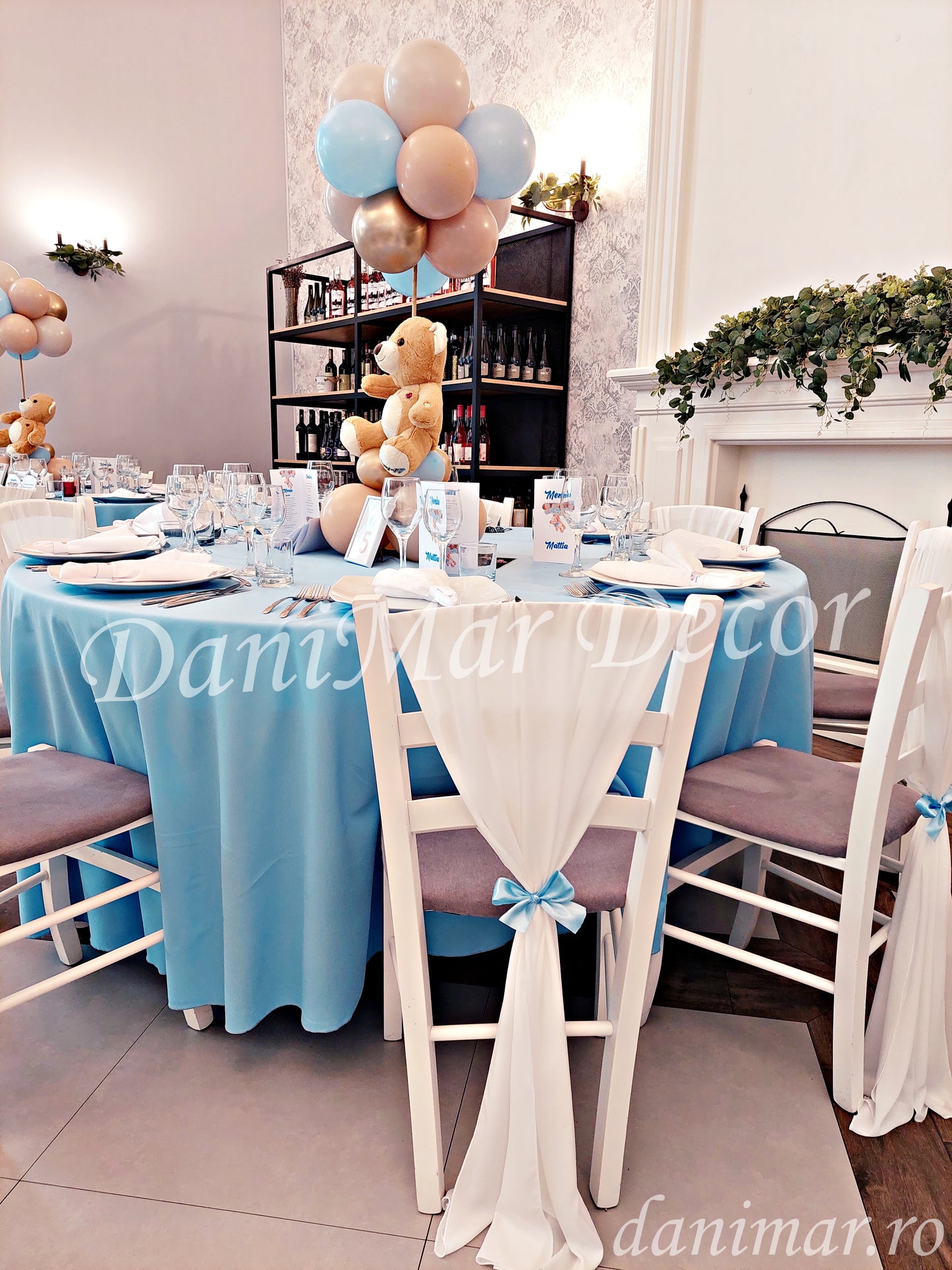 Decor botez baietel - ursuleti