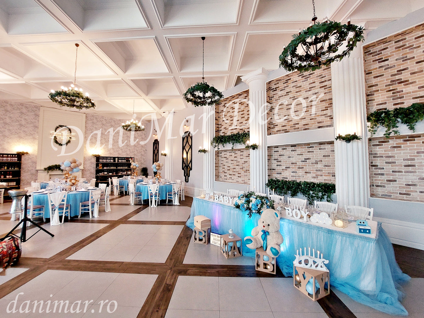 Decor botez baietel - ursuleti