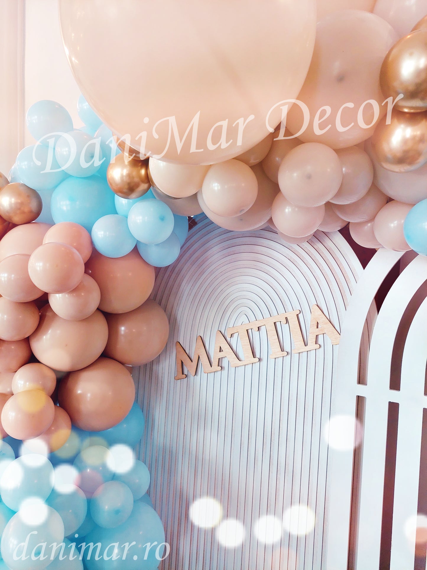 Decor botez baietel - ursuleti