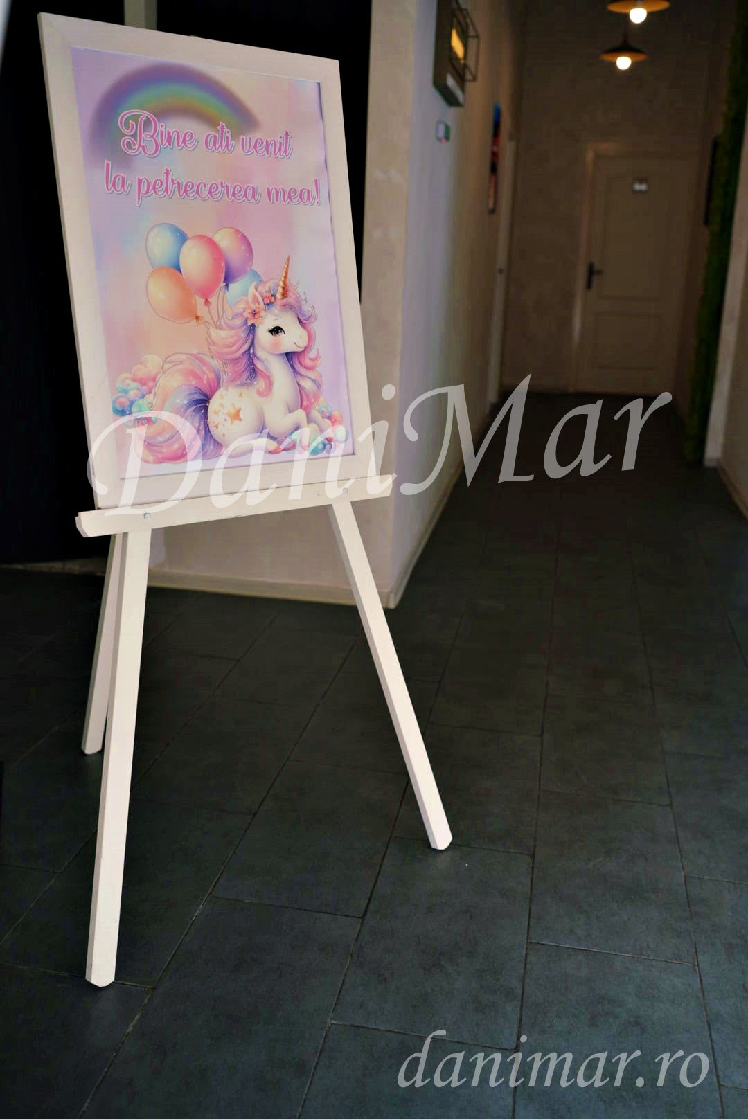 Decor botez Unicorn