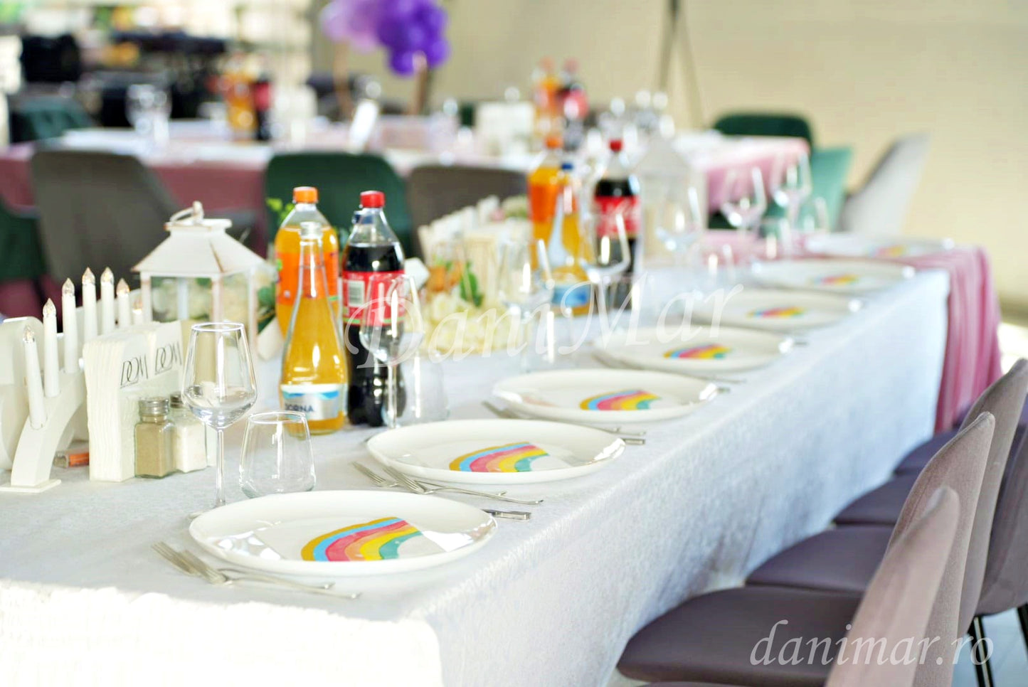 Decor botez Unicorn