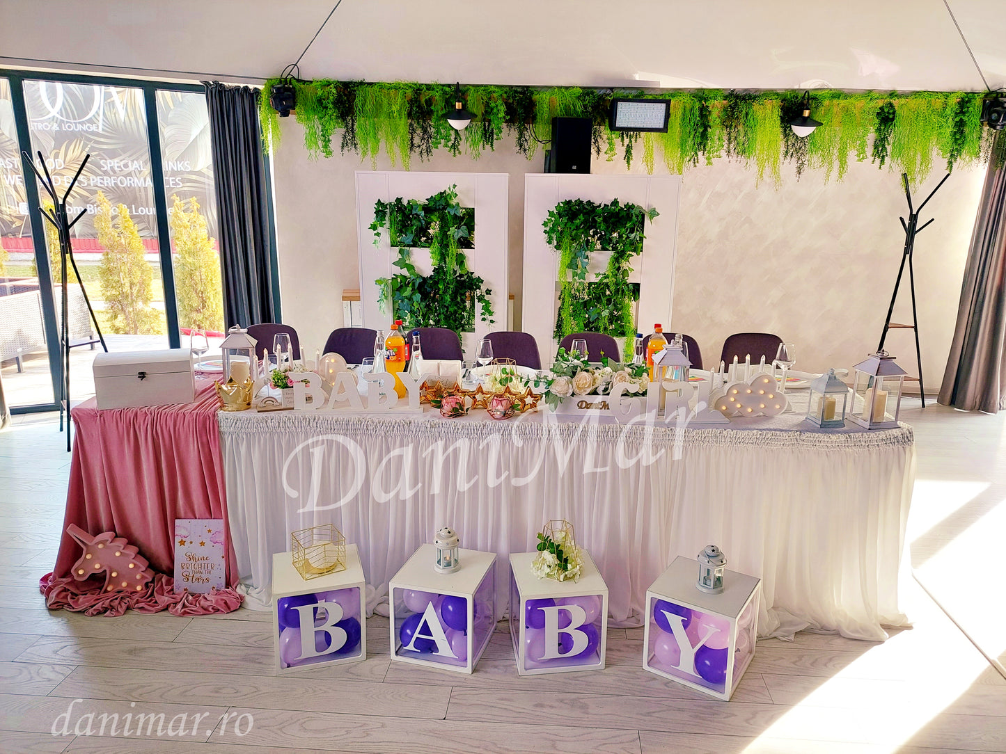 Decor botez Unicorn