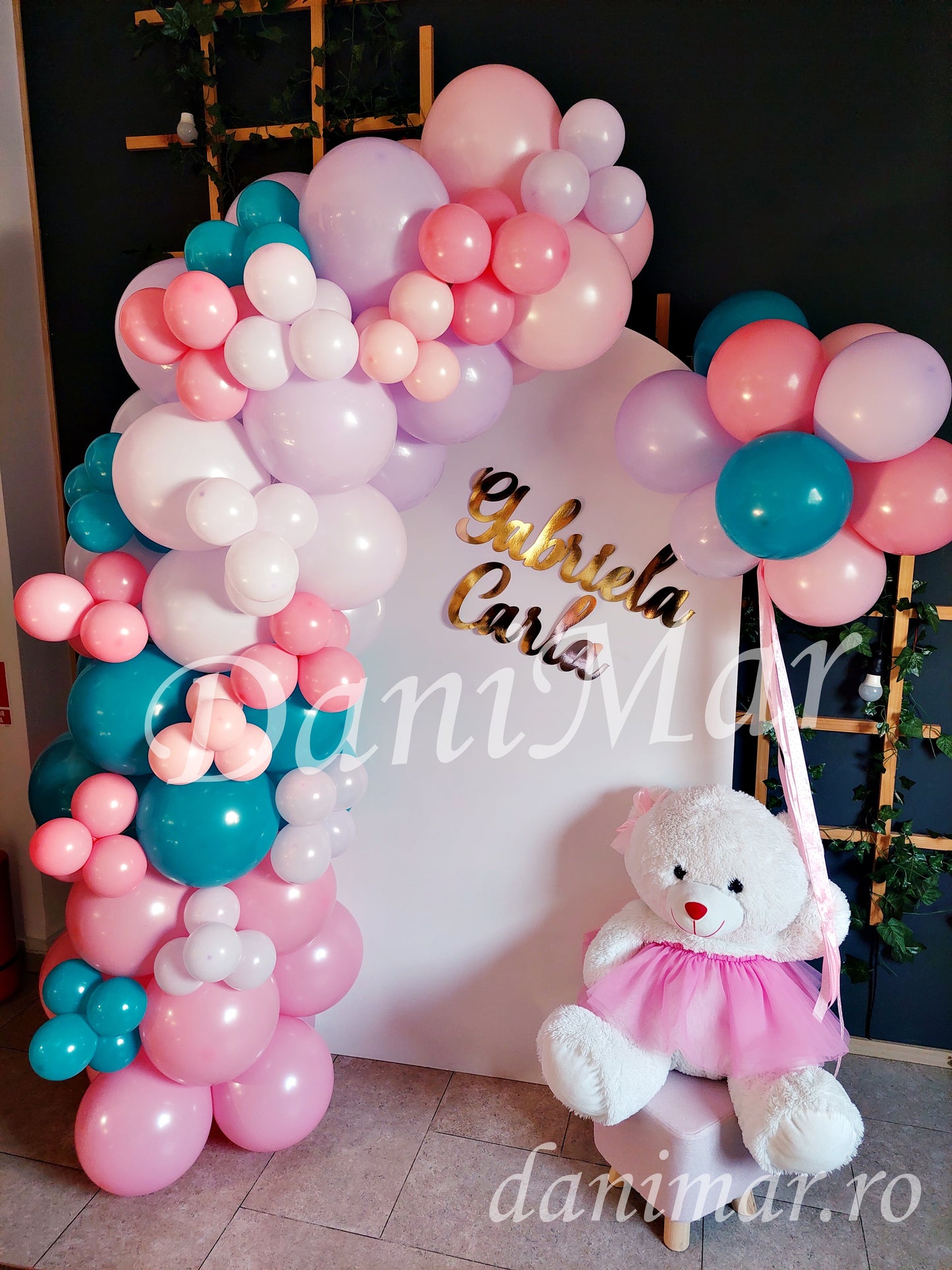 Decor Botez fetita - tematica Ursulet