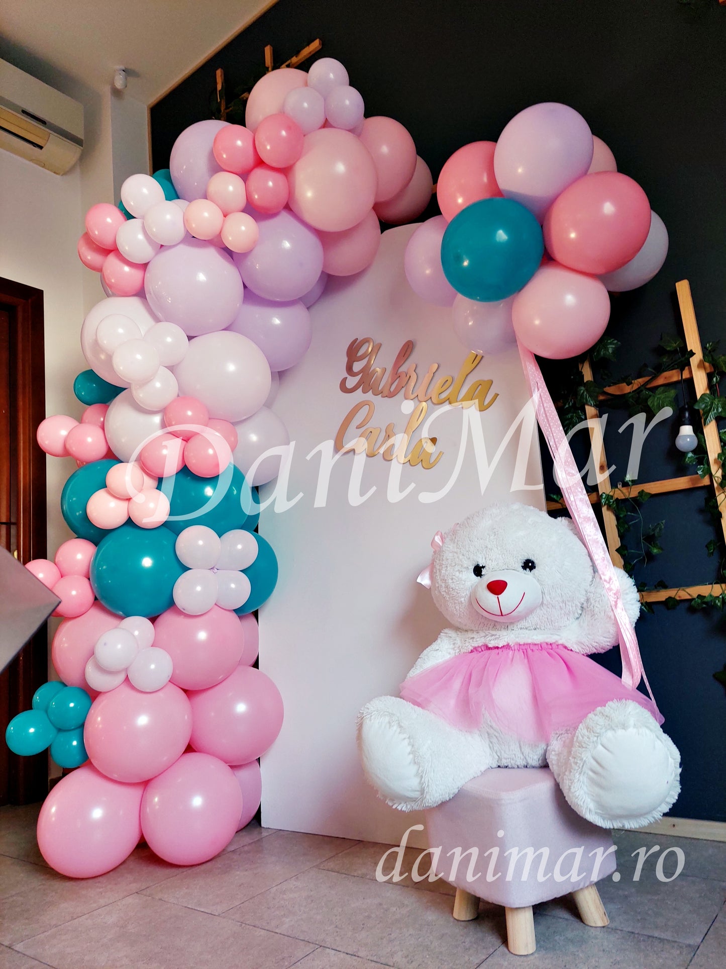 Decor Botez fetita - tematica Ursulet