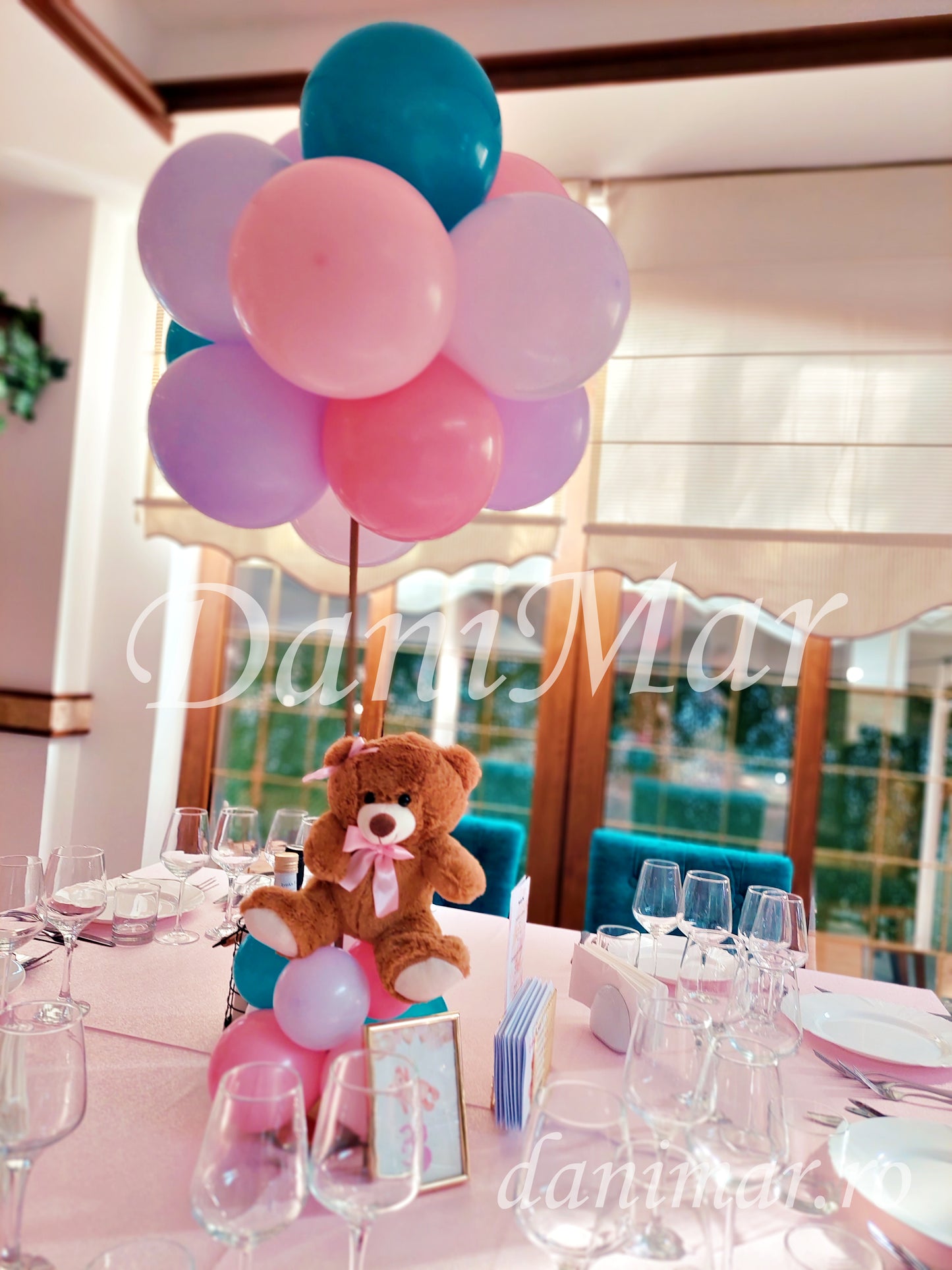 Decor Botez fetita - tematica Ursulet