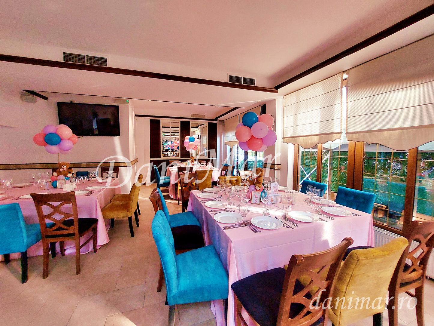 Decor Botez fetita - tematica Ursulet