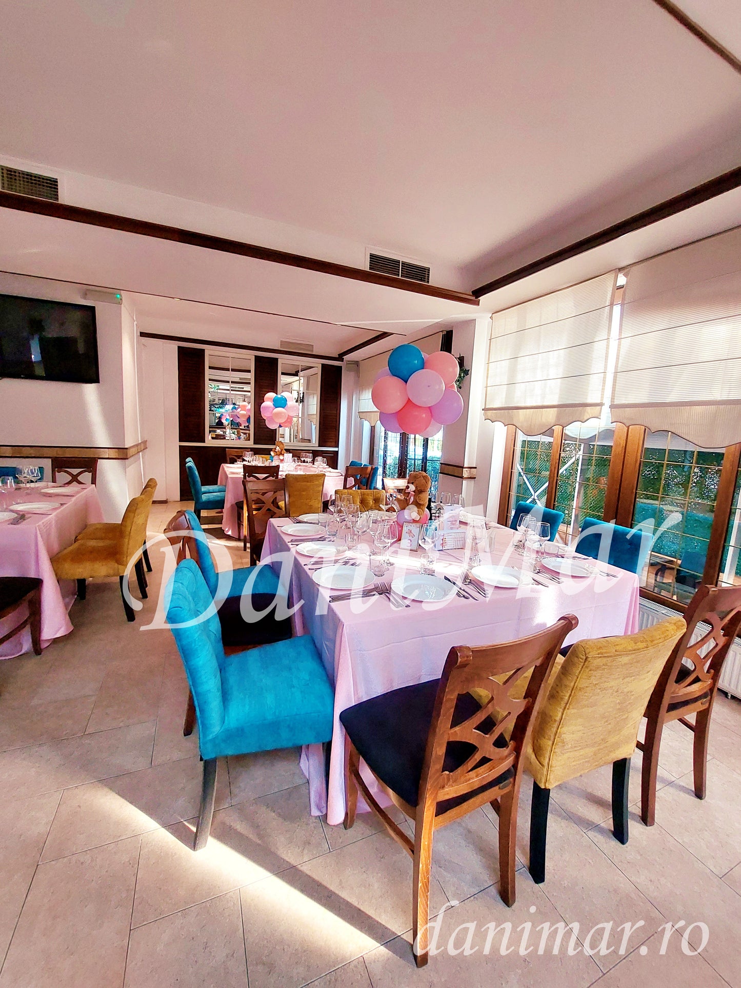 Decor Botez fetita - tematica Ursulet
