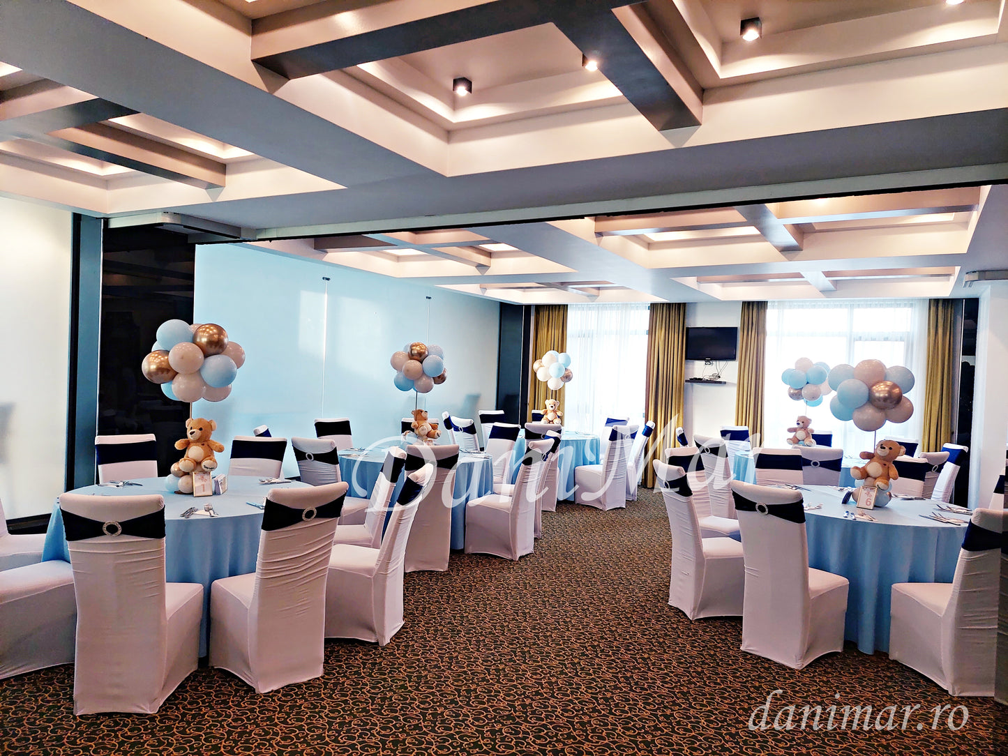 Decor Botez Baietei - tematica Ursulet