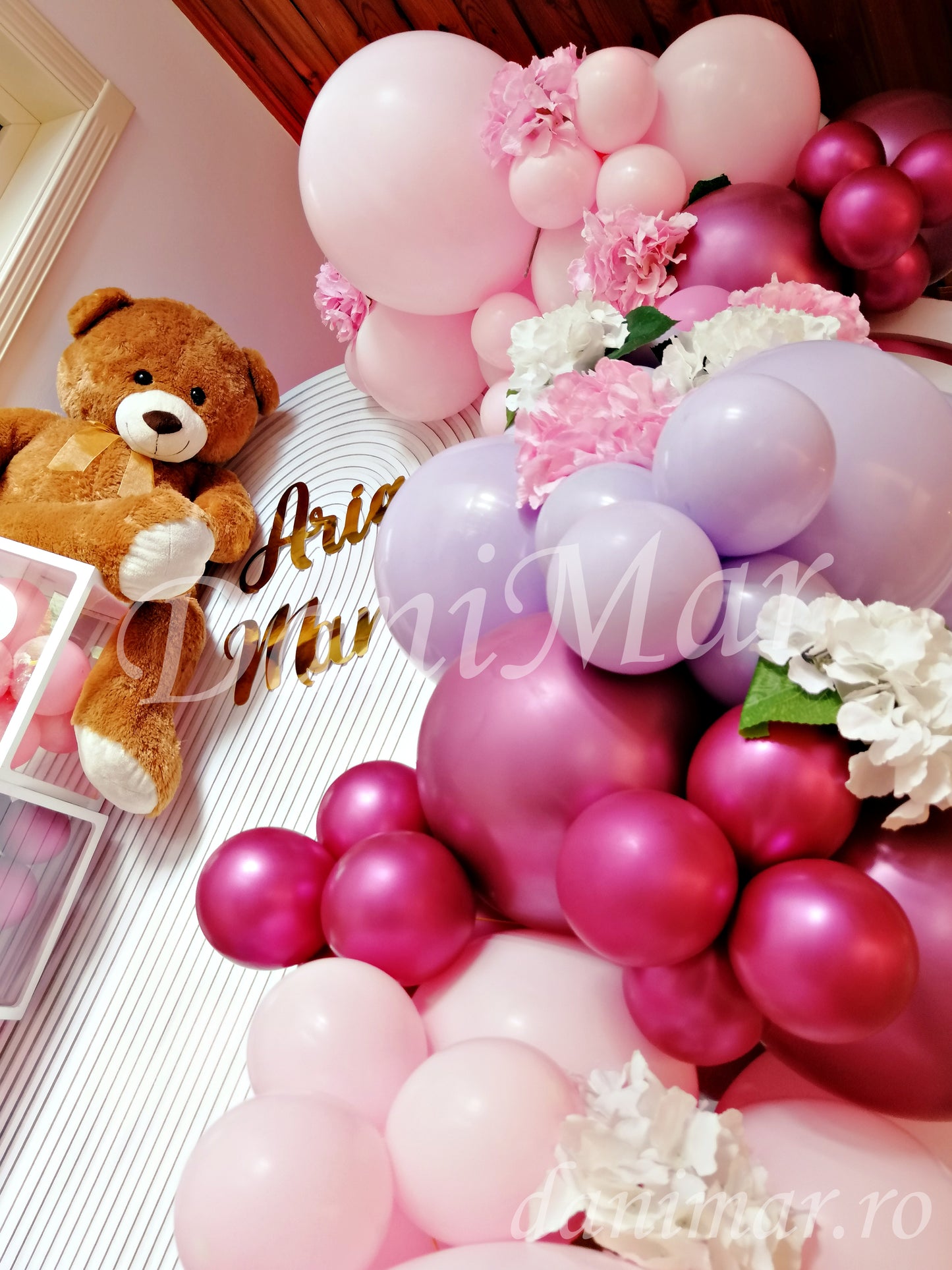 Decor Botez fetita - tematica Ursulet