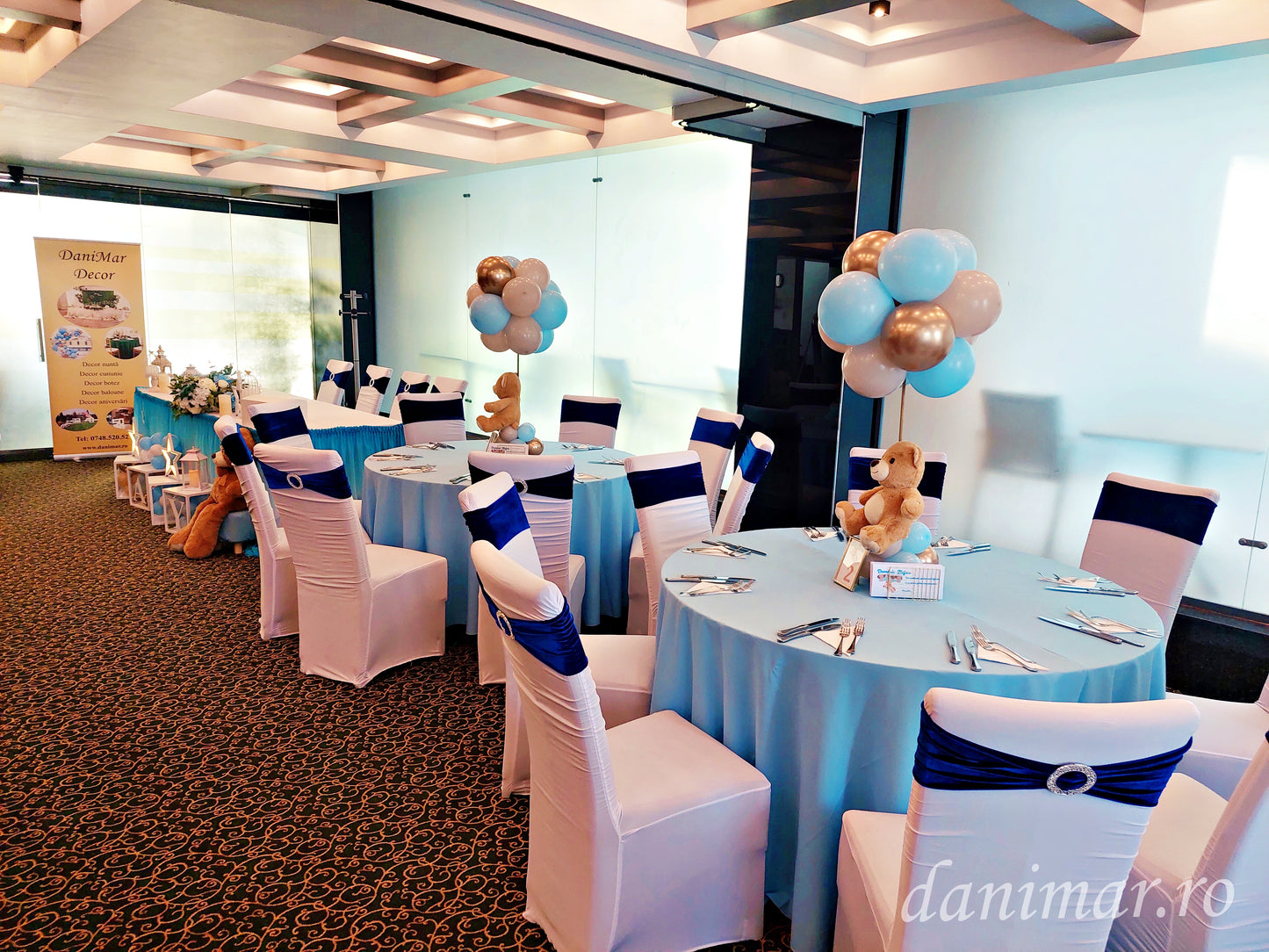 Decor Botez Baietei - tematica Ursulet