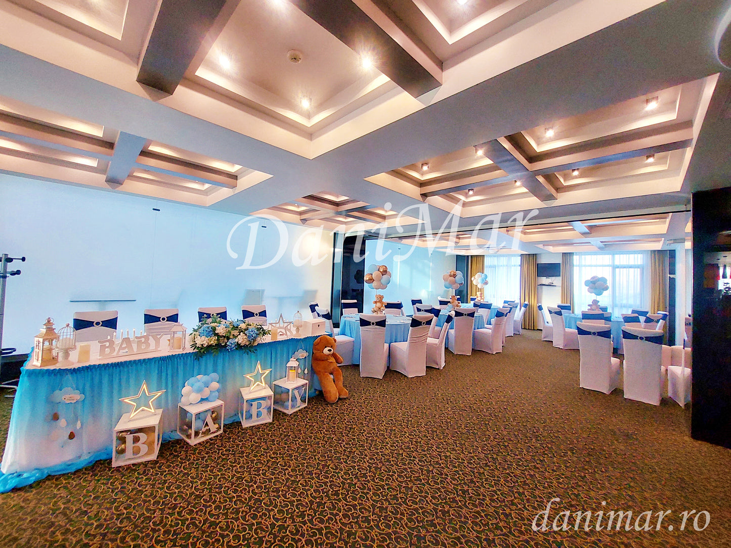 Decor Botez Baietei - tematica Ursulet