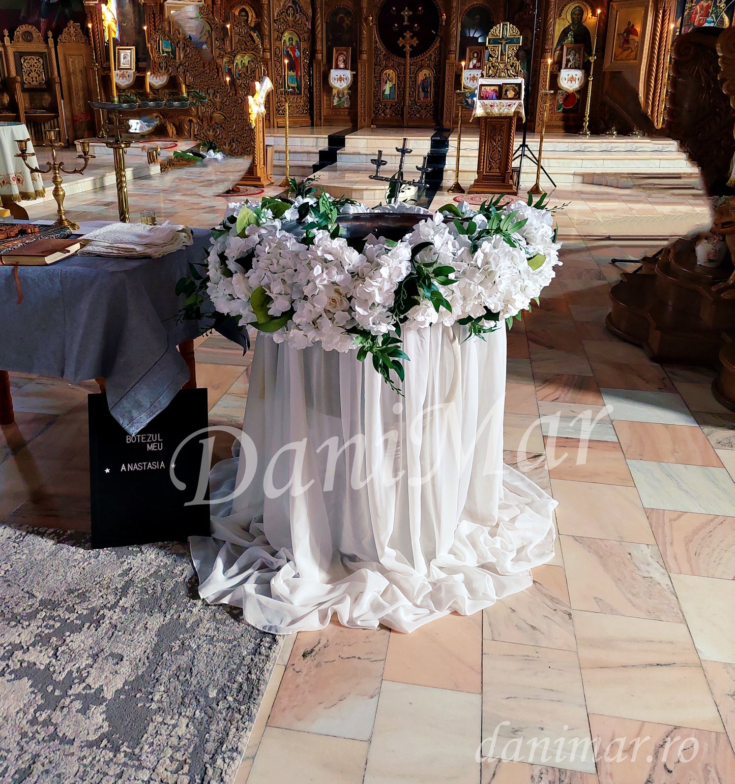 Decor Botez Biserica