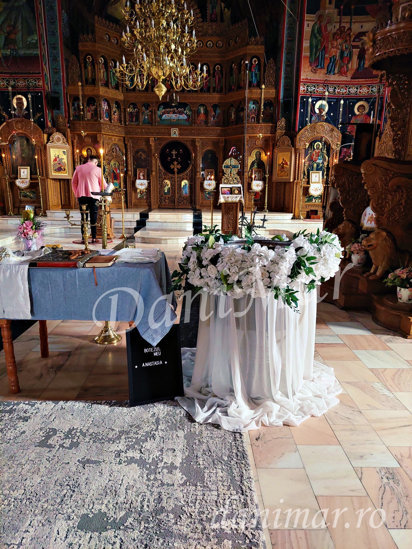 Decor Botez Biserica