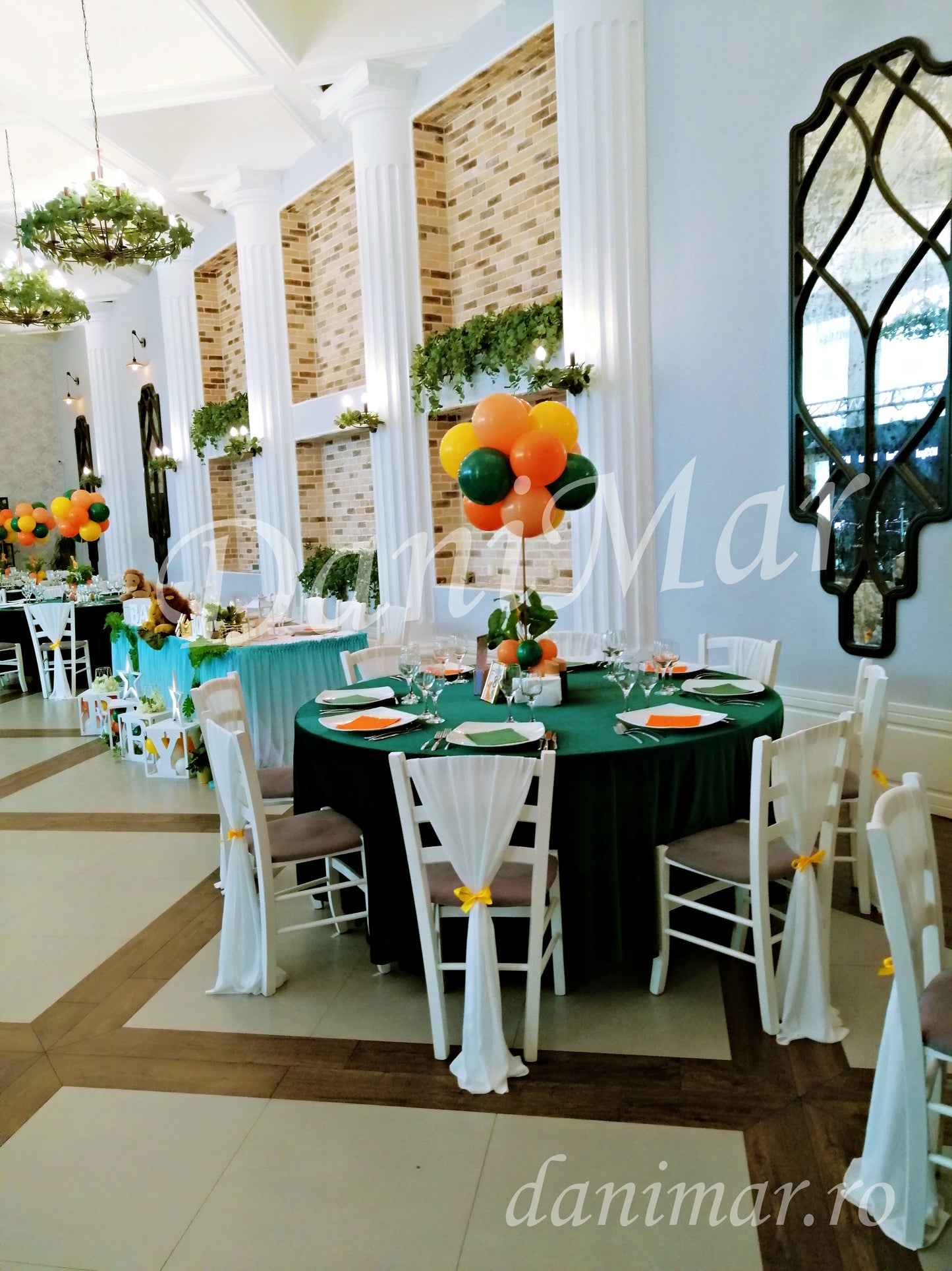 Decor botez Jungle - Regele Leu Simba
