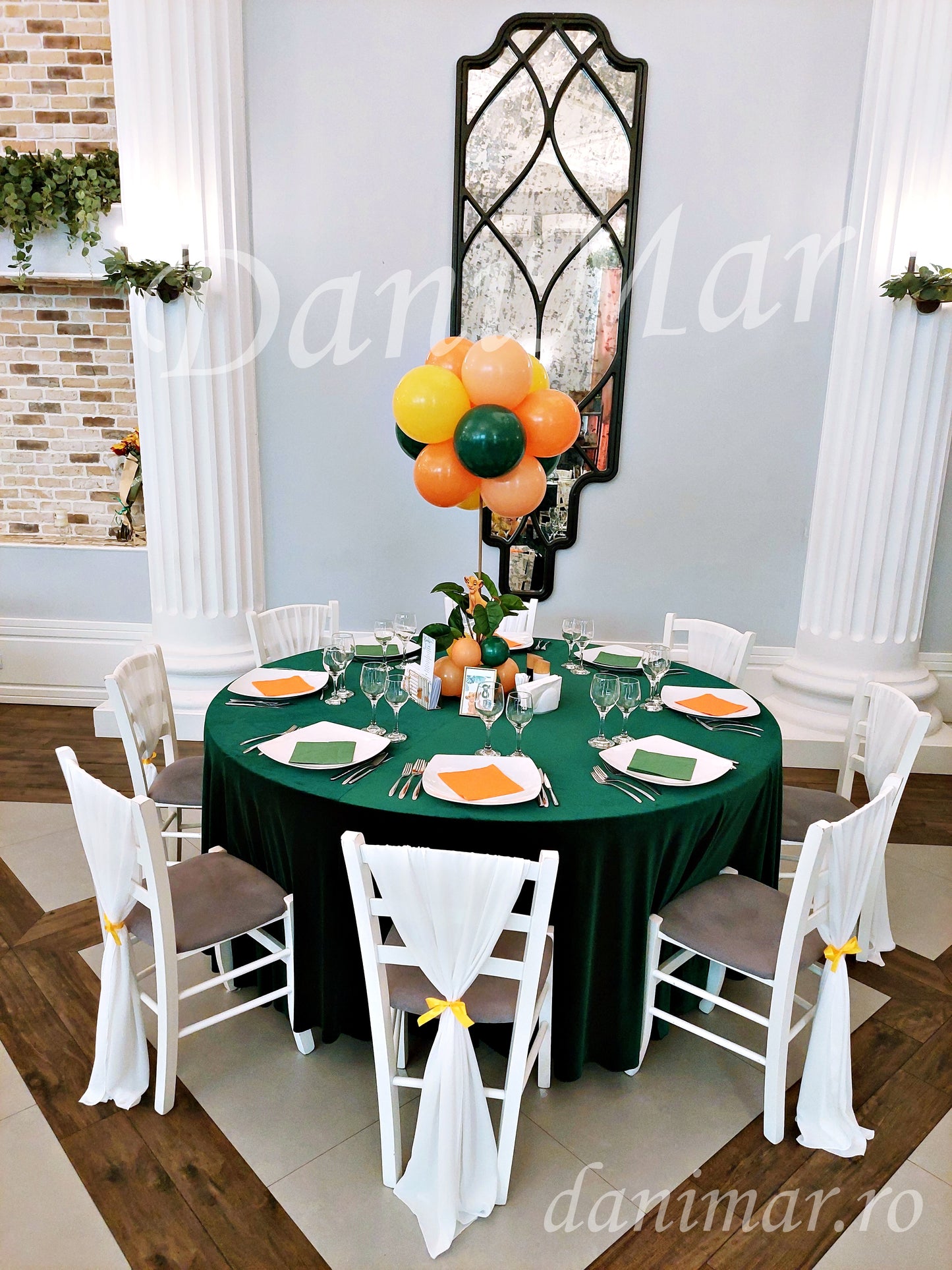 Decor botez Jungle - Regele Leu Simba