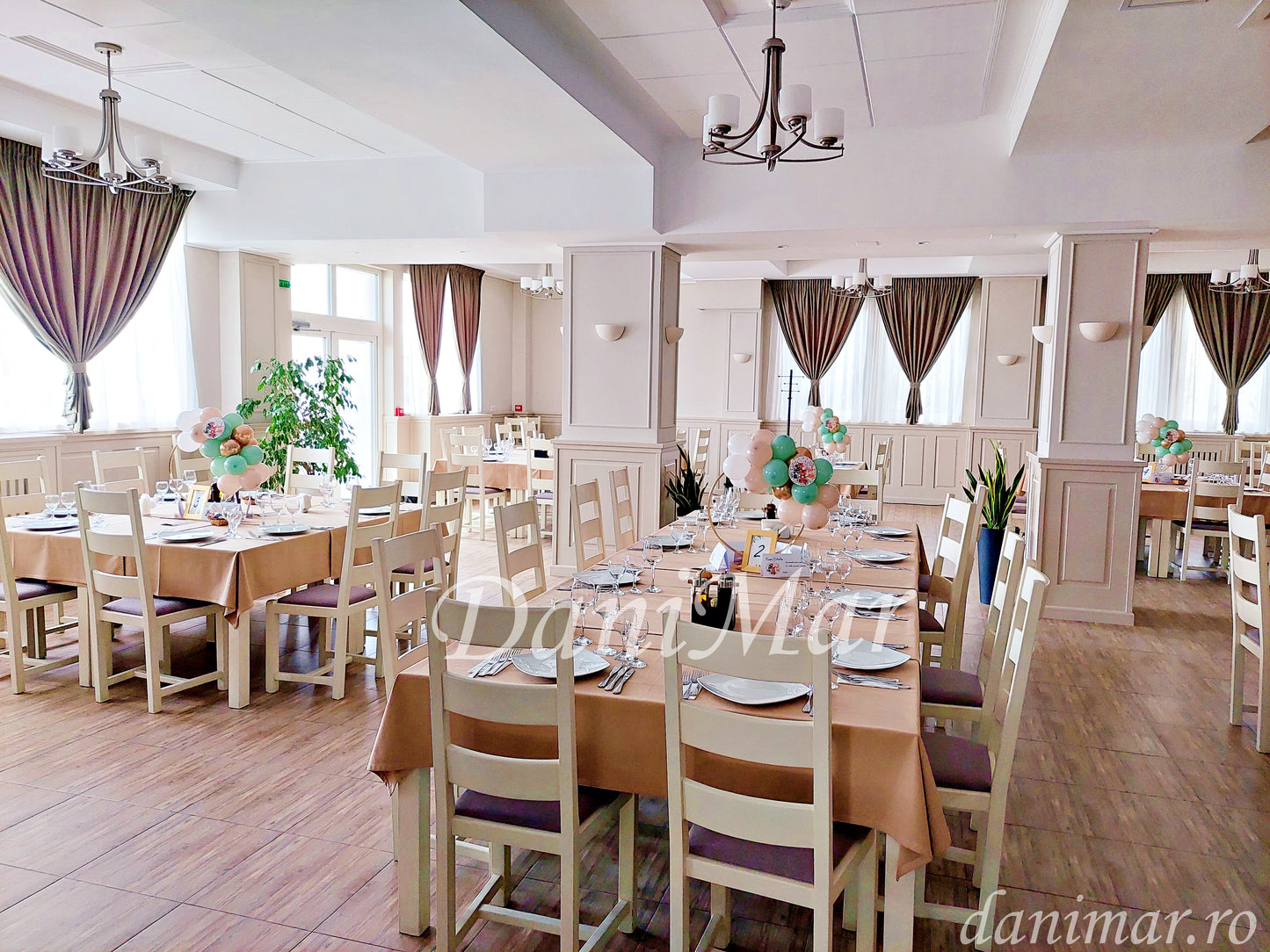Decor botez baietel - animale de padure