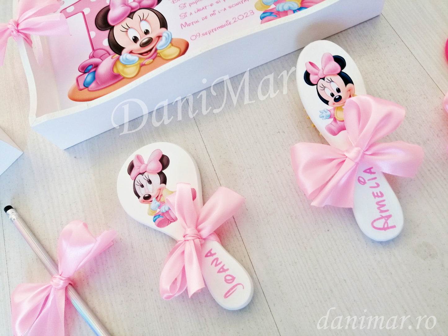 Set tavita mot fetite - tematica Baby Minnie Mouse