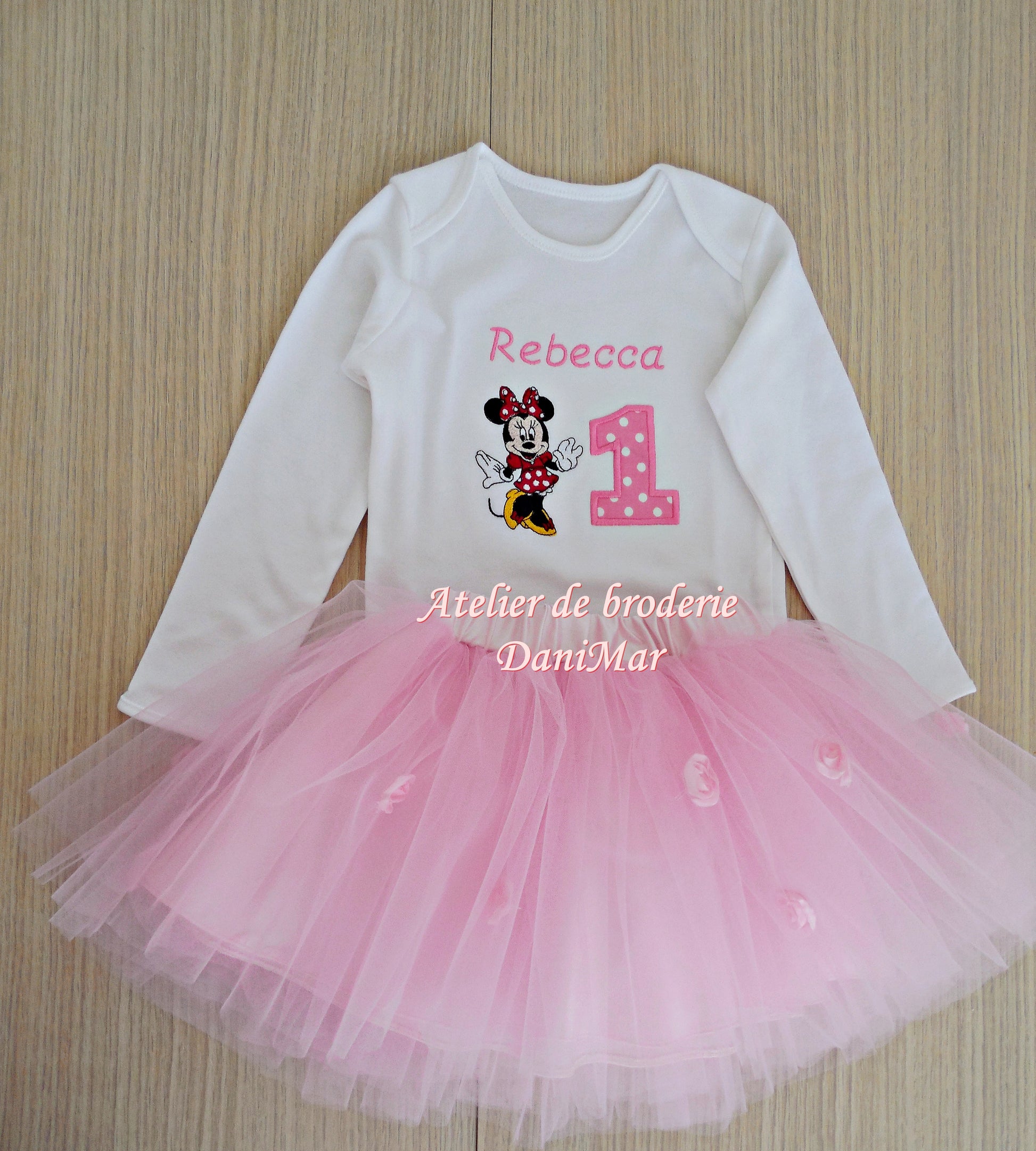 Set tavita mot fetite - tematica Minnie Mouse - DaniMar