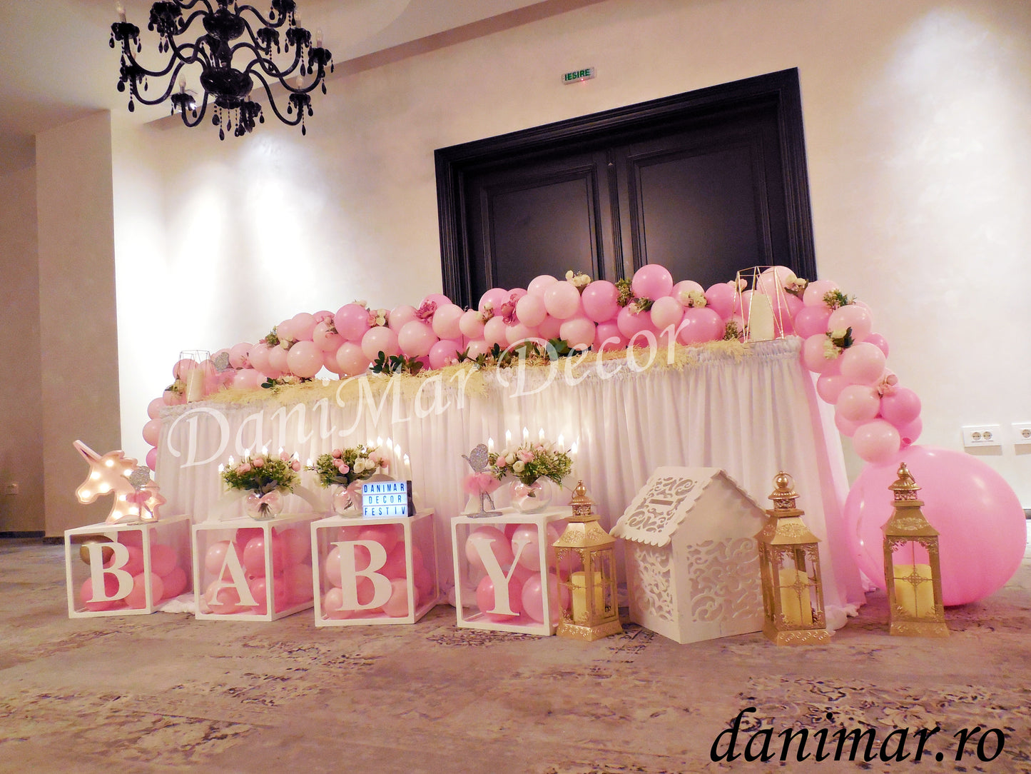Decor botez fetite - Balerina