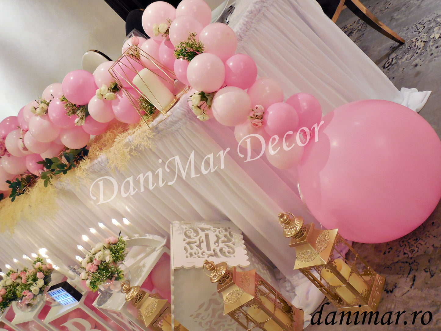 Decor botez fetite - Balerina