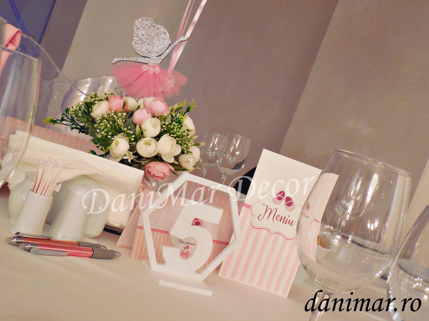 Decor botez fetite - Balerina