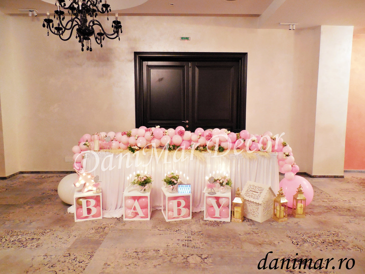 Decor botez fetite - Balerina