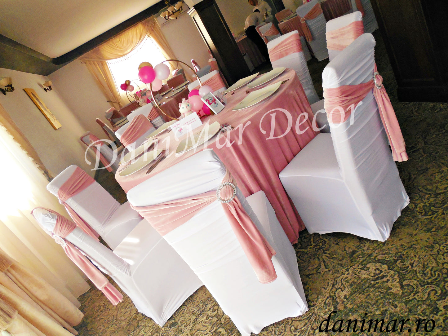 Decor botez fetita - Pisica Marie
