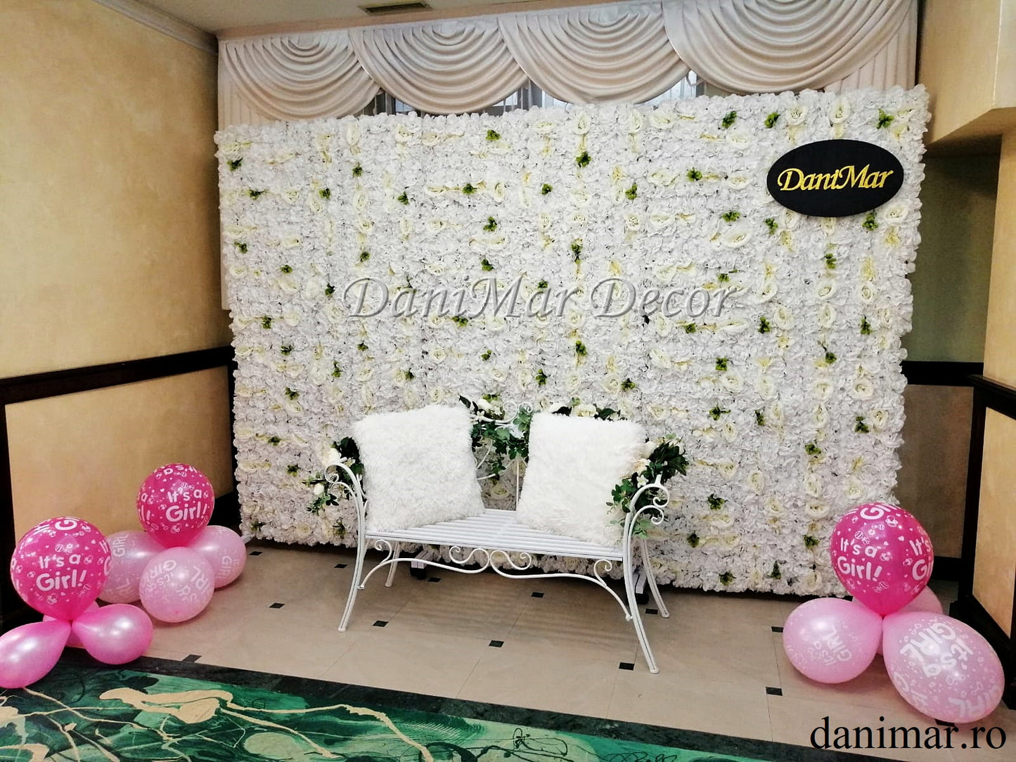 Decor botez fetita