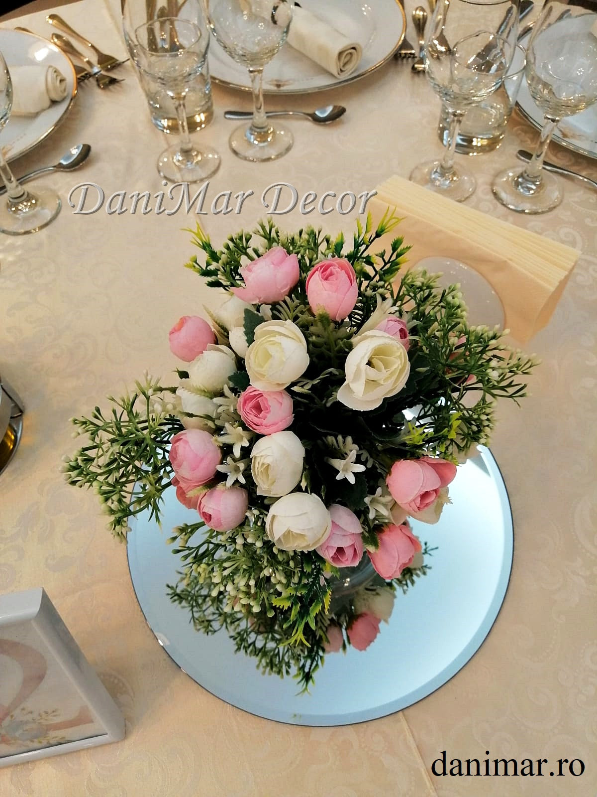 Decor botez fetita