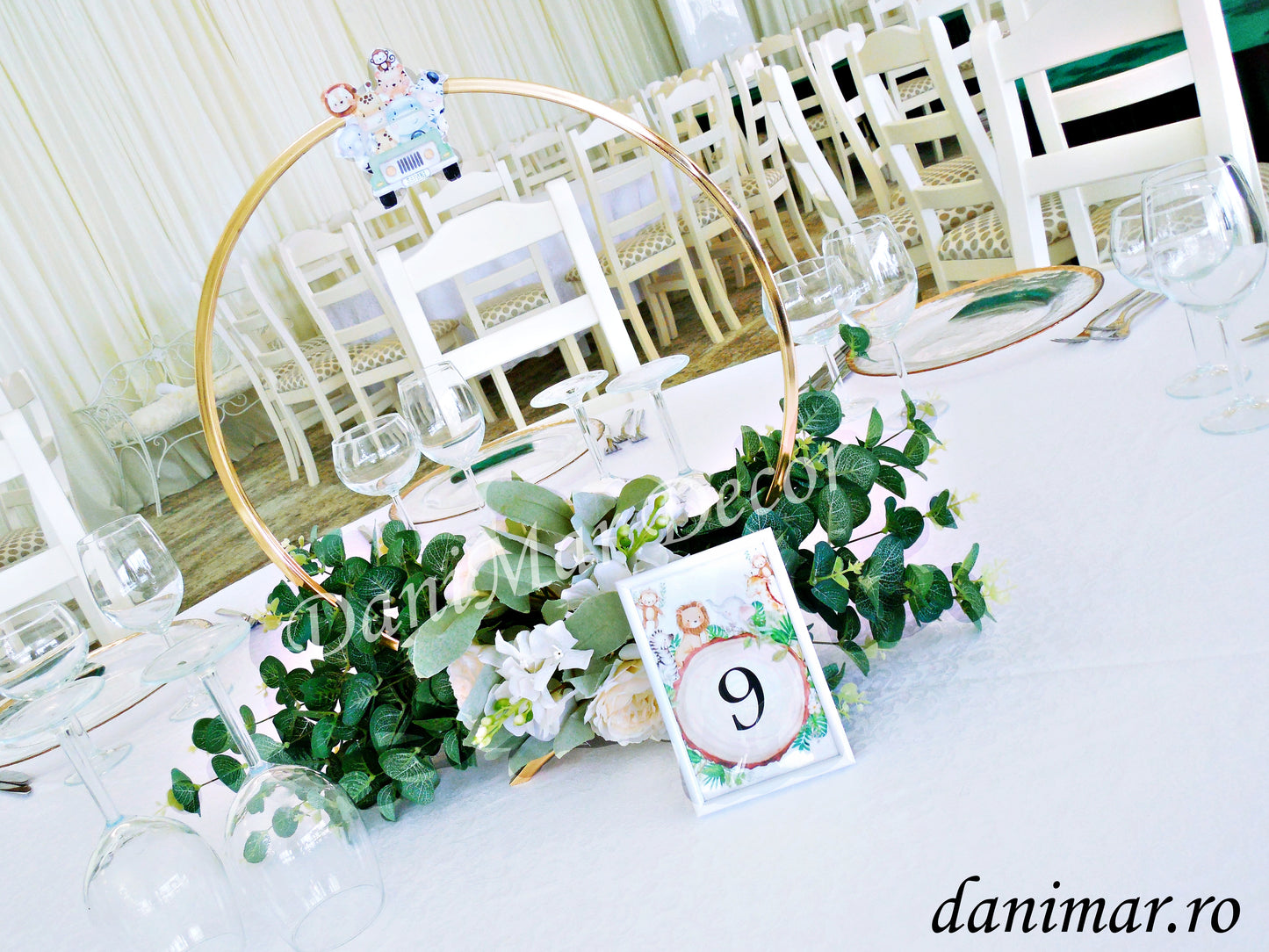 Decor botez baietel Jungle/Safari 02