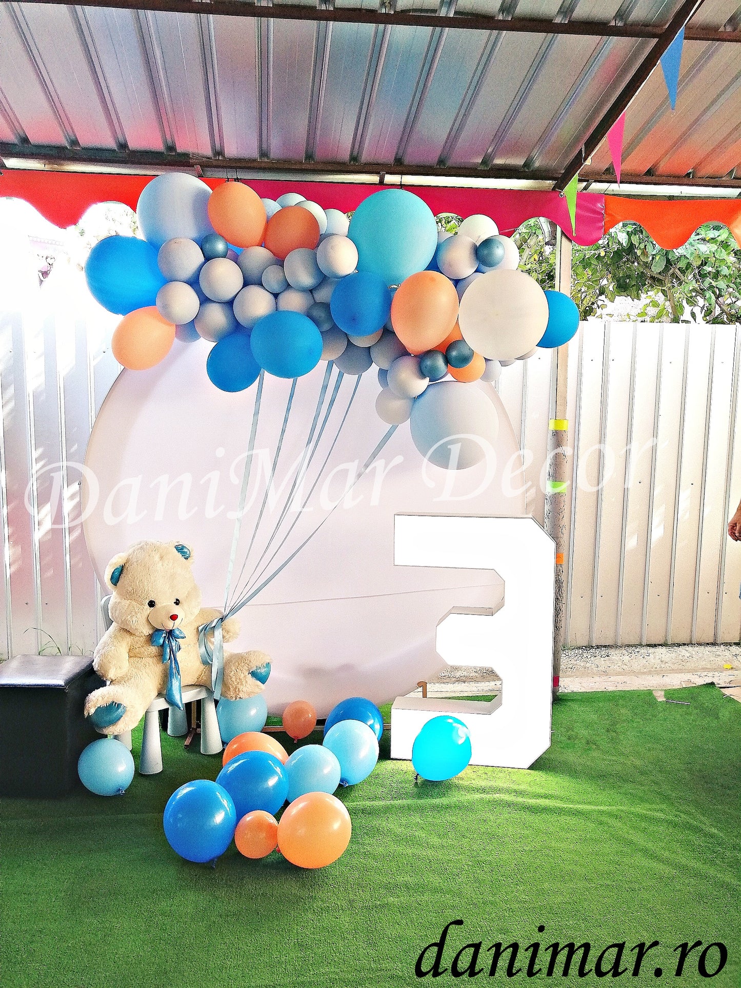 Decor aniversar 3 ani