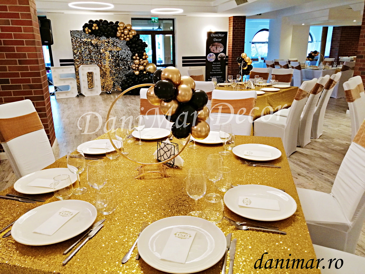 Decor aniversar 50 ani