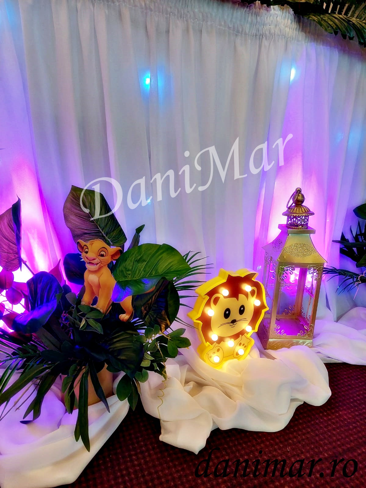 Decor botez baietel - Lion King - Simba