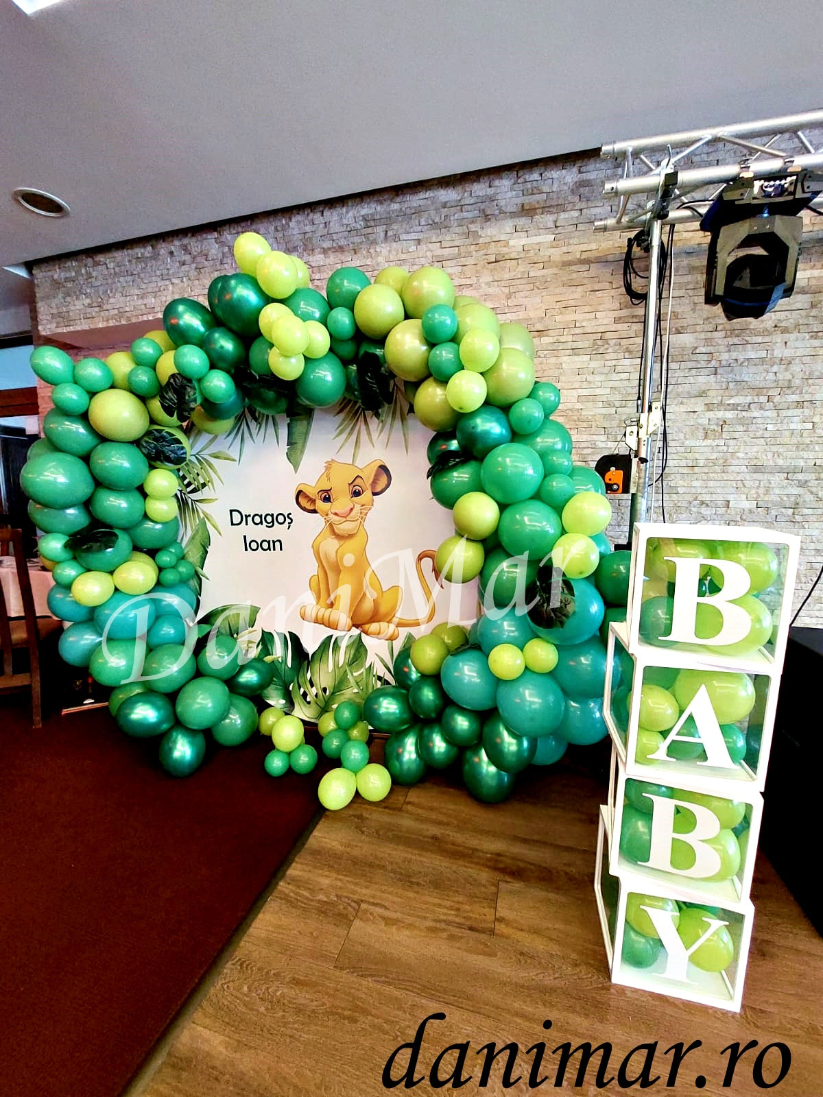 Decor botez baietel - Lion King - Simba