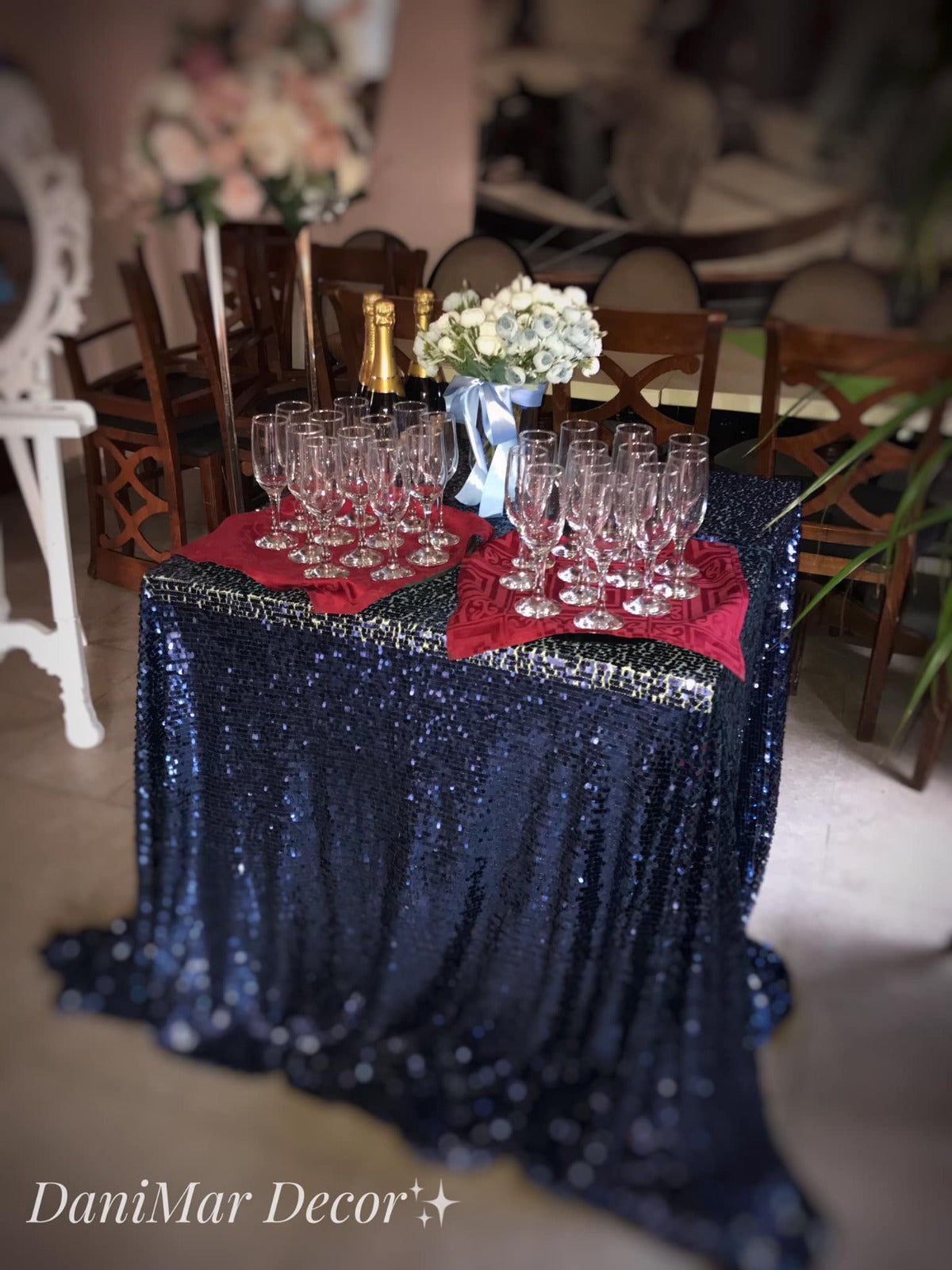Decor Botez baietel - masă intrare - DaniMar