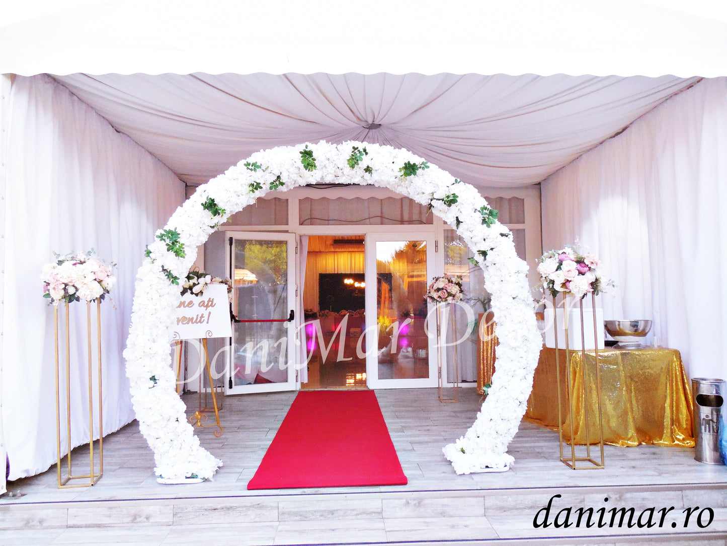 Decor nunta roz