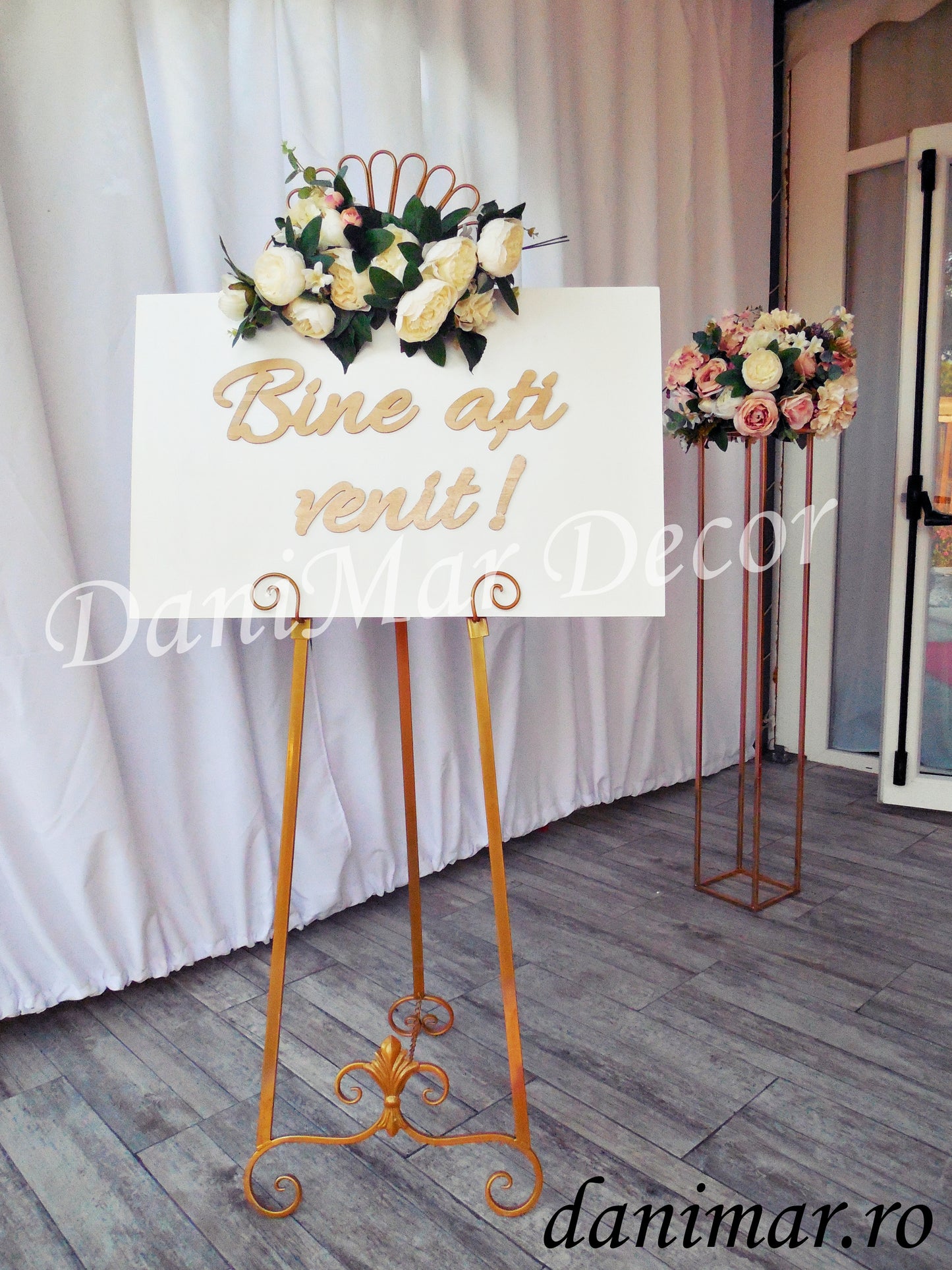 Decor nunta roz