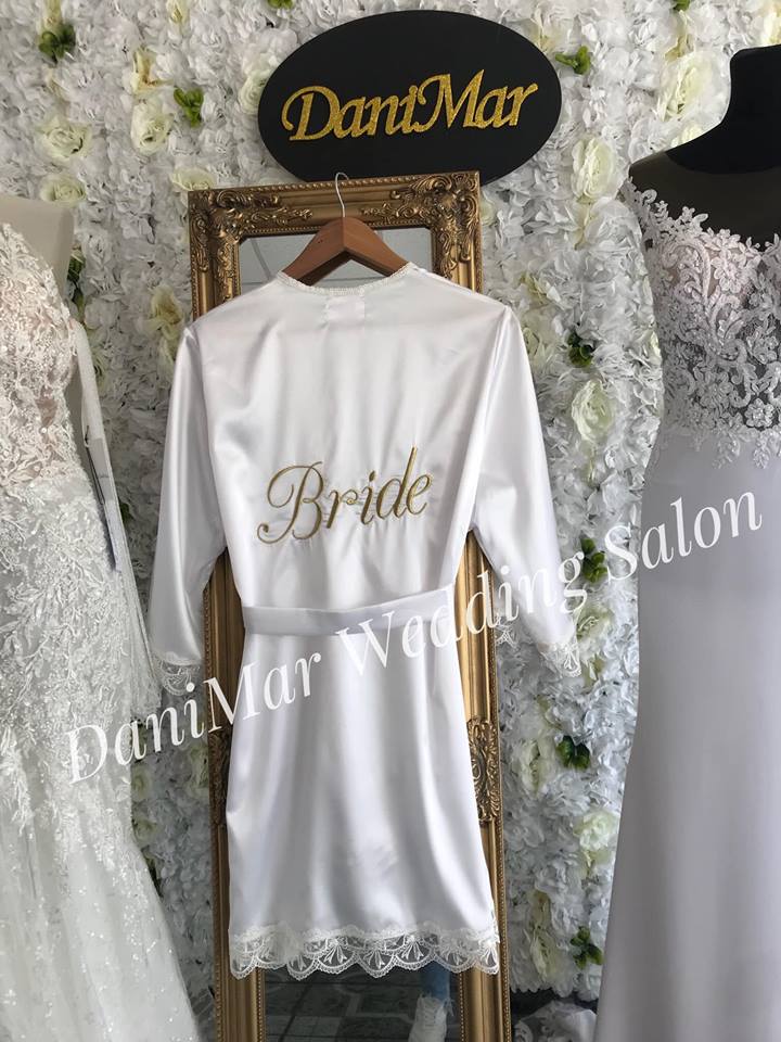 Halat mireasa personalizat prin broderie - DaniMar