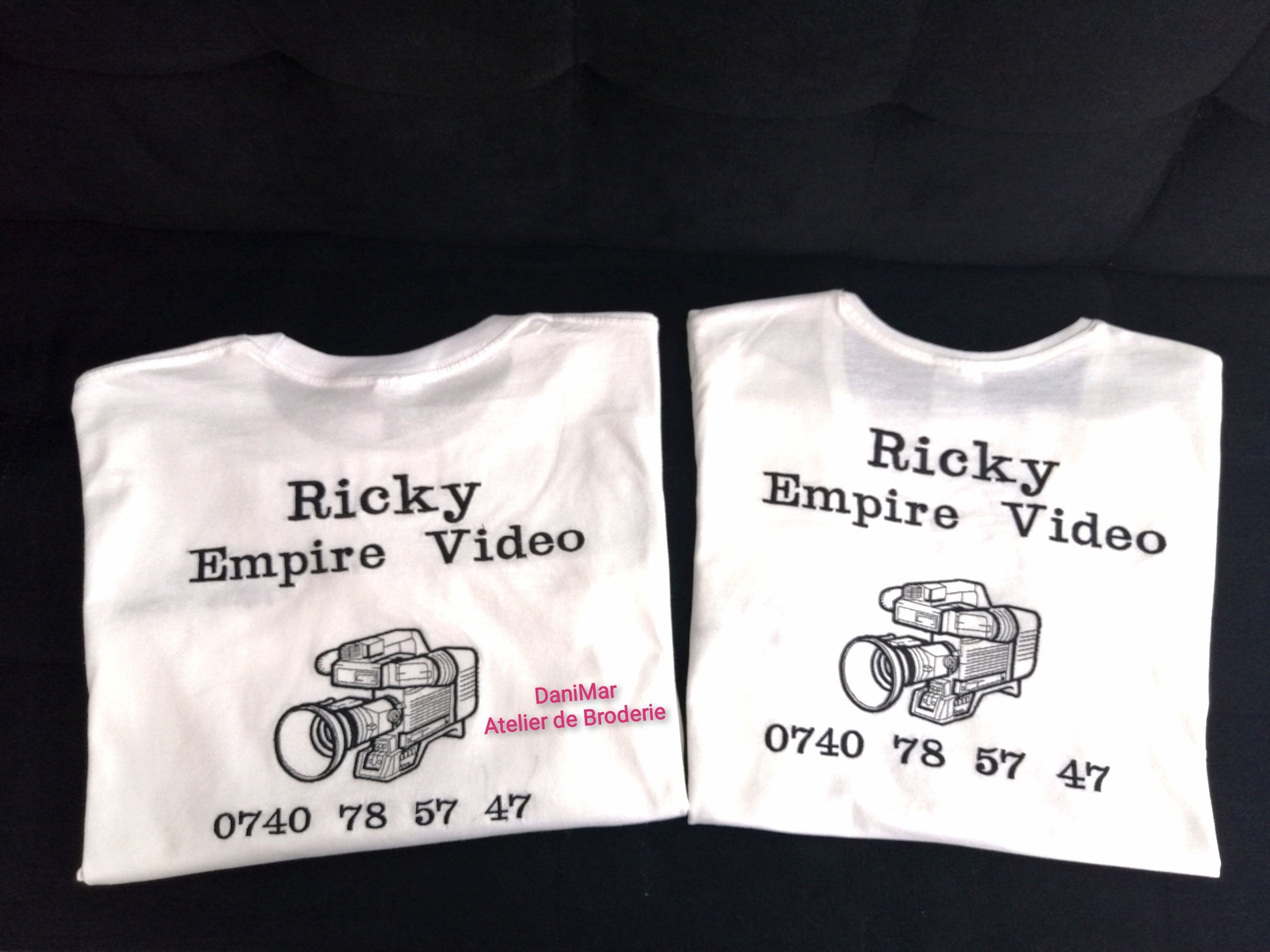 Tricou personalizat prin broderie - DaniMar