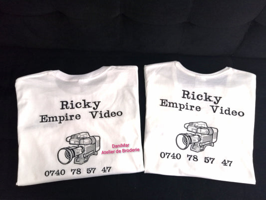 Tricou personalizat prin broderie - DaniMar