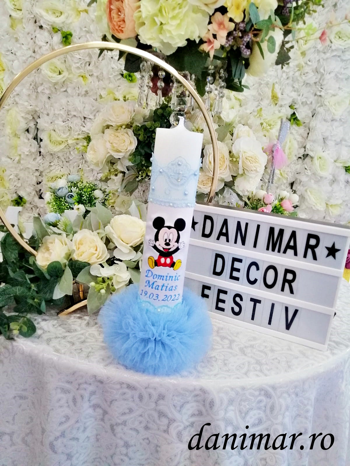 Trusou botez baietei - Mickey Mouse