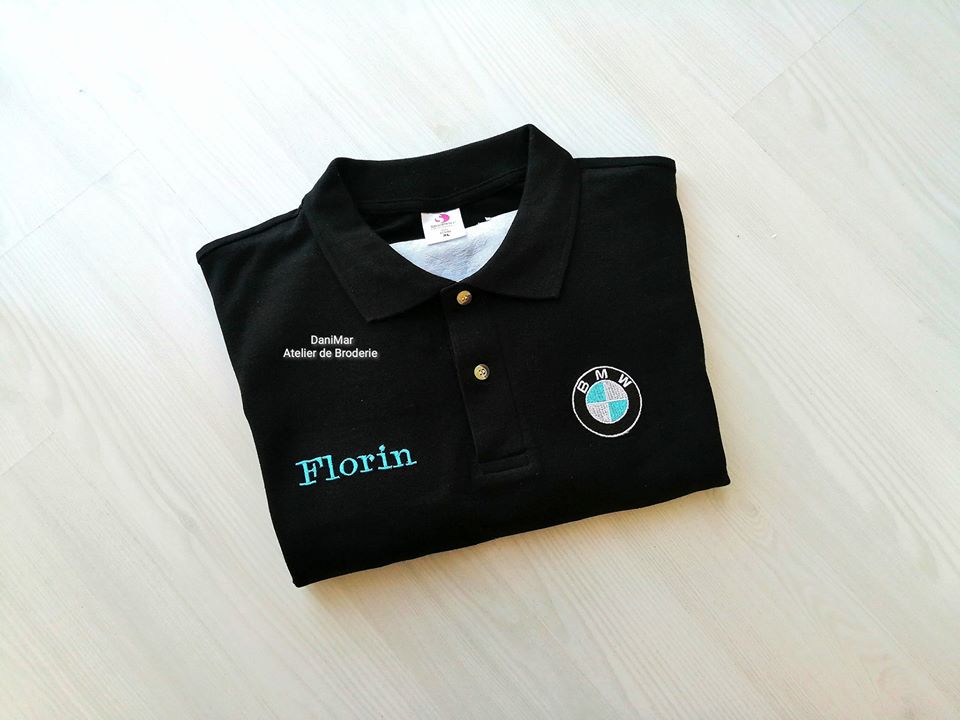 Tricou polo - Personalizare cu broderie - DaniMar