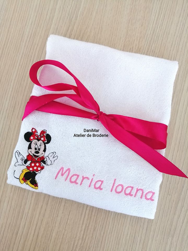 Prosop gradinita Minnie Mouse 50x90cm - DaniMar