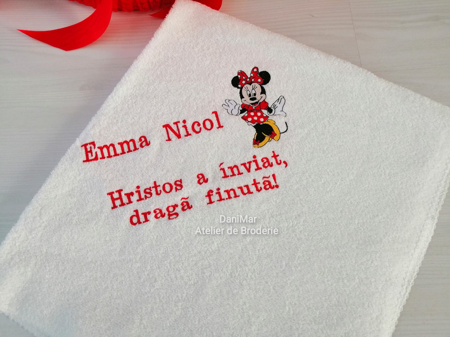 Prosop cu capișon personalizat - DaniMar