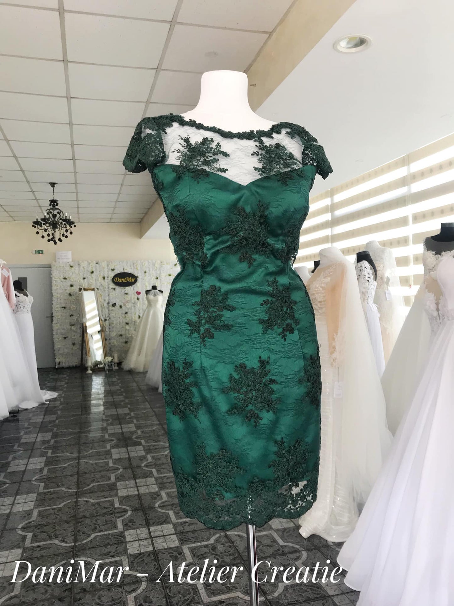 Rochie de ocazie 3 in 1 din dantela - DaniMar