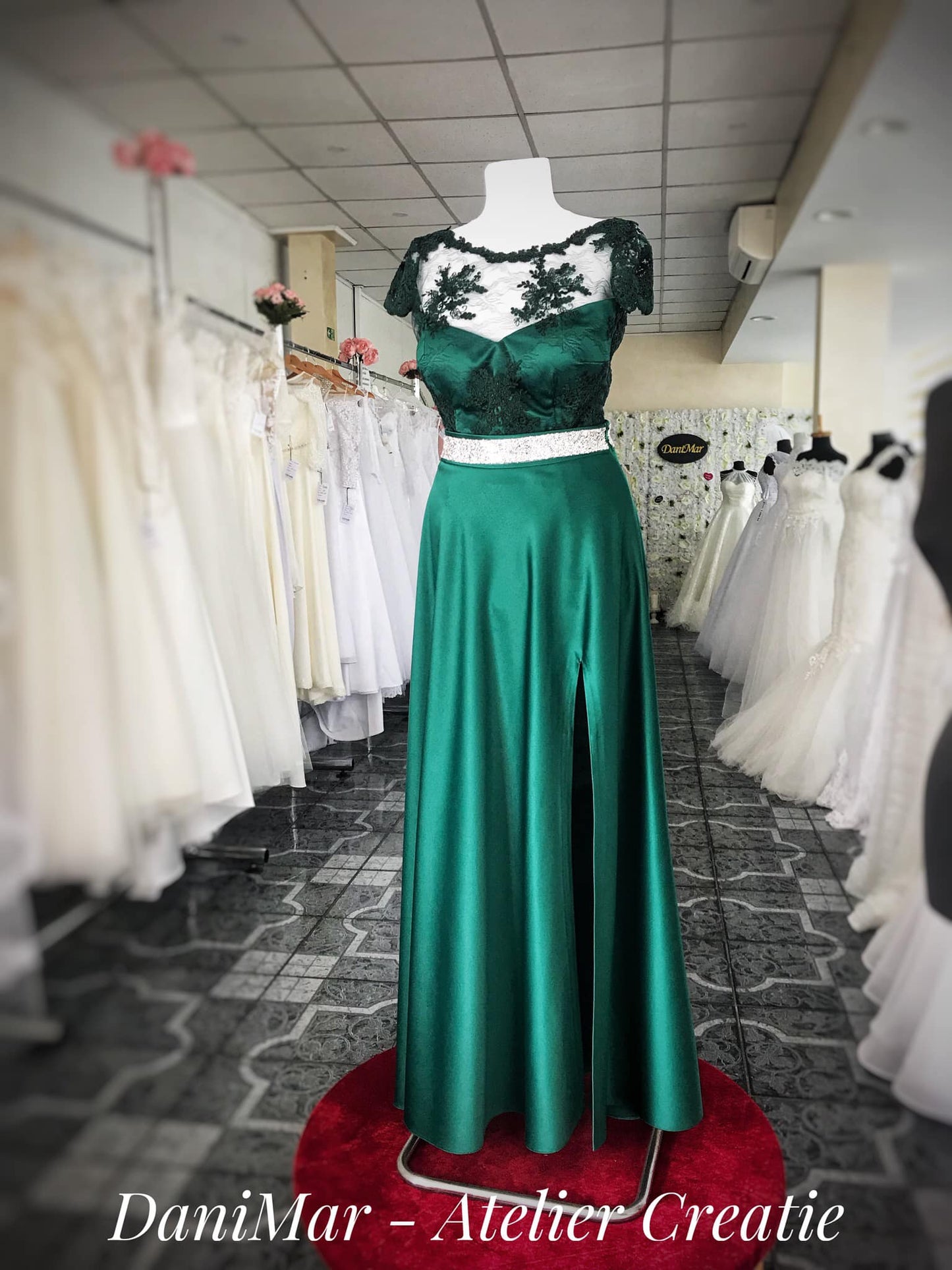 Rochie de ocazie 3 in 1 din dantela - DaniMar